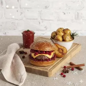 Foodtruck Weihnachtsfeier Burger